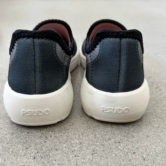 Psudo Women's Court Black / Multi Slip On Sneakers - Picture 5 of 7